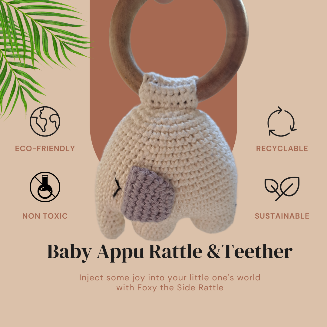 Baby Appu Rattle and Teether