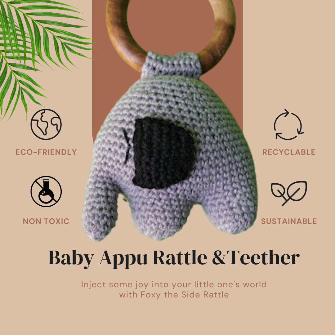 Baby Appu Rattle and Teether