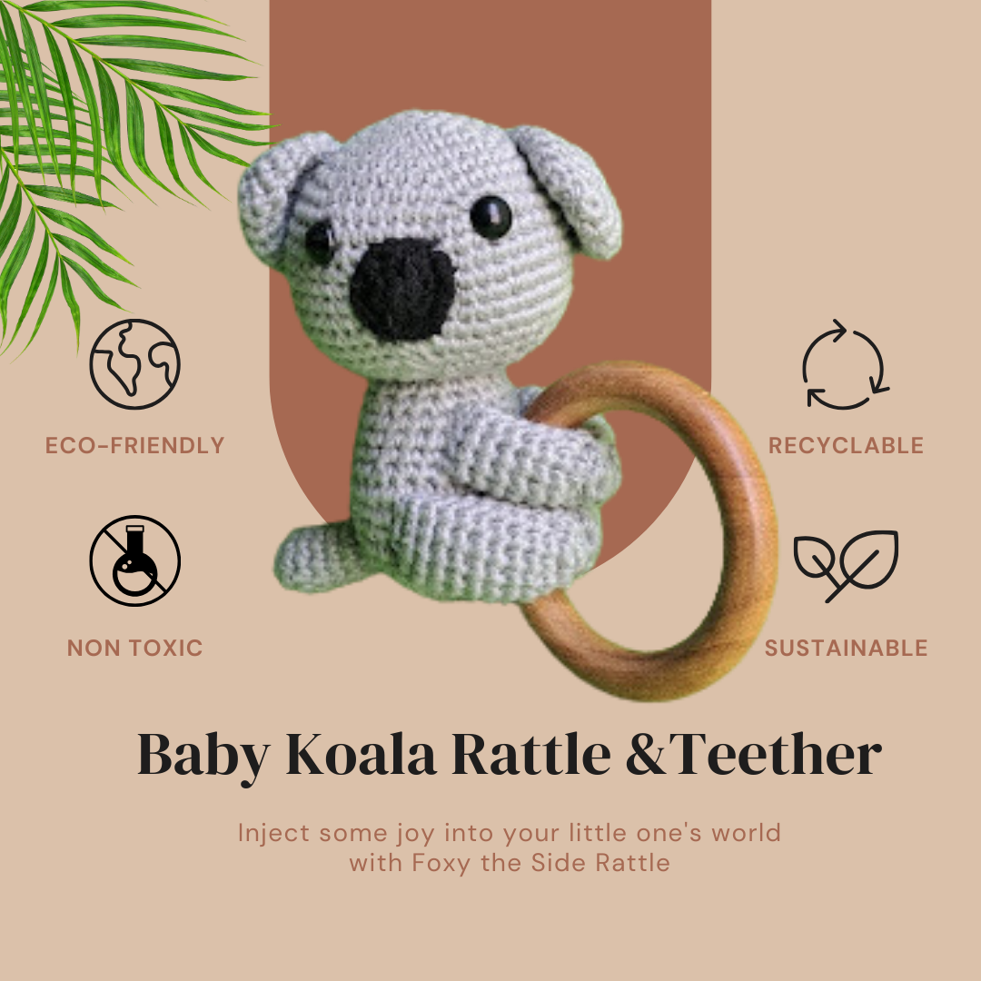 Baby Koala Rattle and Teether