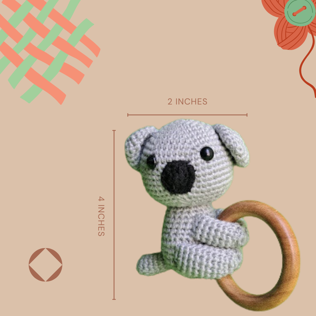 Baby Koala Rattle and Teether