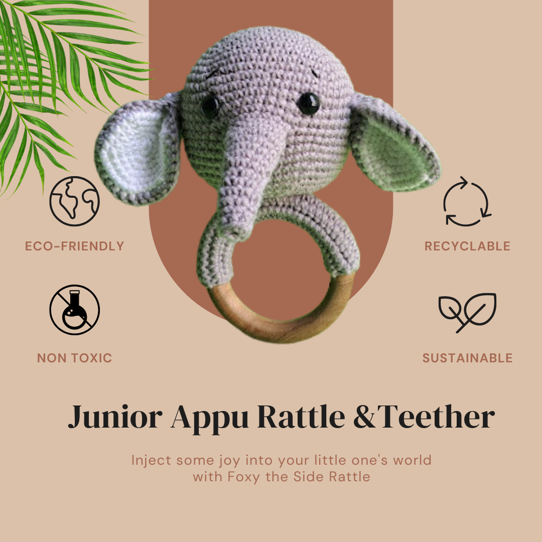 Junior Appu Rattle and Teether