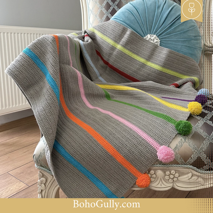 Boho Baby Blanket