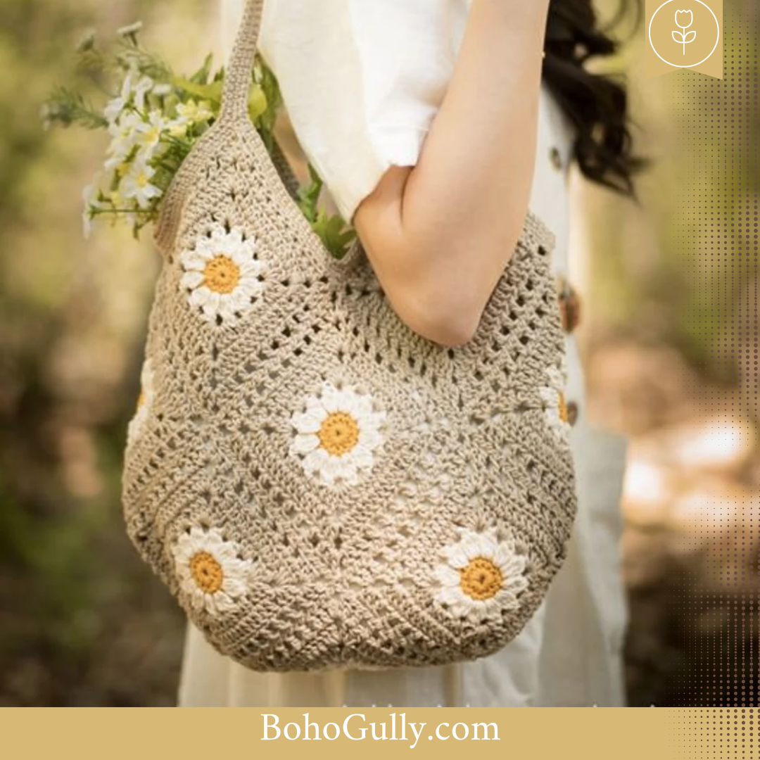 Crochet Fusion Tote Bag