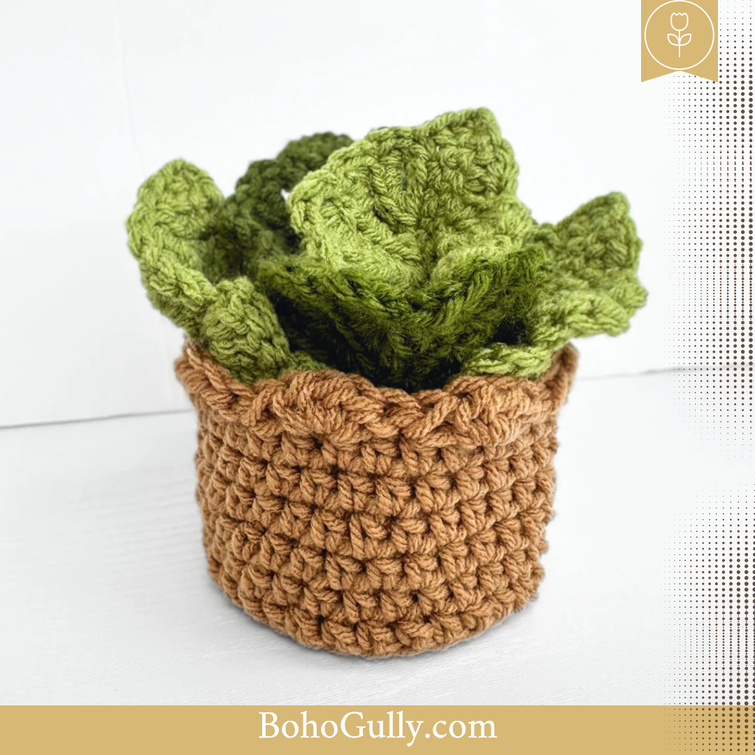 Boho Green Pot Coaster